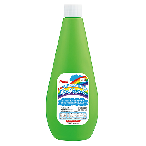 ぺんてる　ＷＨＧＴ１７　ゆびえのぐ　きみどり