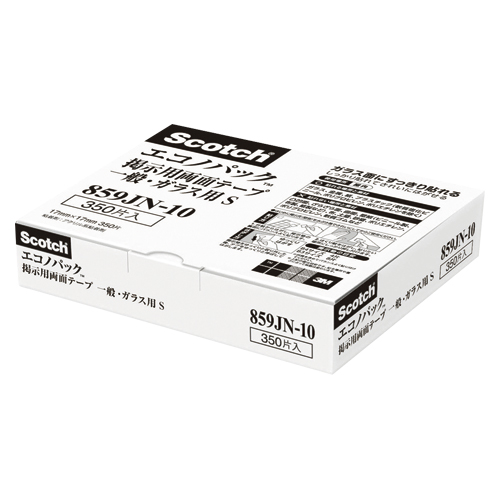 スリーエム　８５９ＪＮ－１０　スコッチ掲示用タブ　ガラス用　ＳエコノＰ