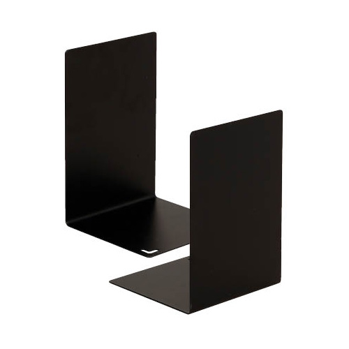 ソニック　ＤＡ－３１８－Ｄ　ブックエンド　Ｌ型大　黒　１組（２枚）
