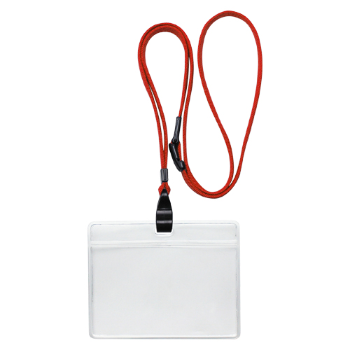 ソニック　ＮＦ－４８２－Ｒ　吊下げ名札　エコノミータイプ　赤　１０個