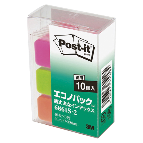 スリーエム　６８６１Ｓ－２　エコノパックＴＭ　超丈夫なインデックス