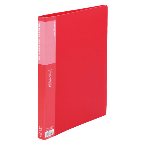 ビュートン　ＲＢ－Ａ４－Ｒ　リングバインダーＡ４　レッド