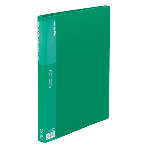 ビュートン　ＲＢ－Ａ４－ＧＮ　リングバインダーＡ４　グリーン