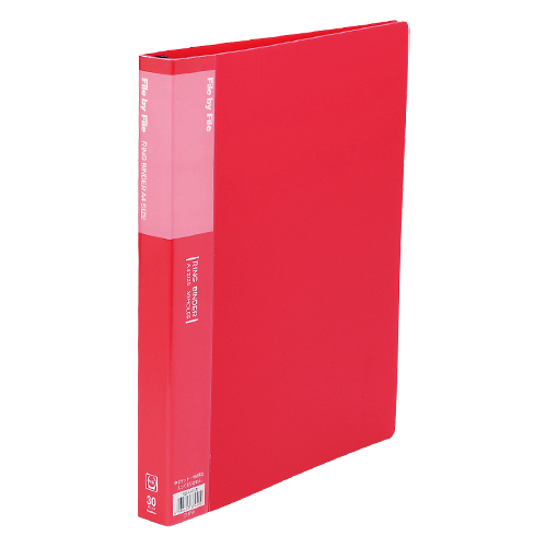 ビュートン　ＲＢ－Ａ４Ｗ－Ｒ　リングバインダーＡ４Ｗ型　レッド