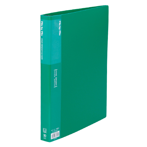 ビュートン　ＲＢ－Ａ４Ｗ－ＧＮ　リングバインダーＡ４Ｗ型　グリーン