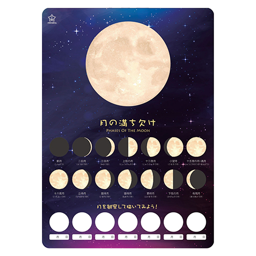 西敬　ＭＭＹ－２　ＬＩＭＥＸ下敷き月の満ち欠け