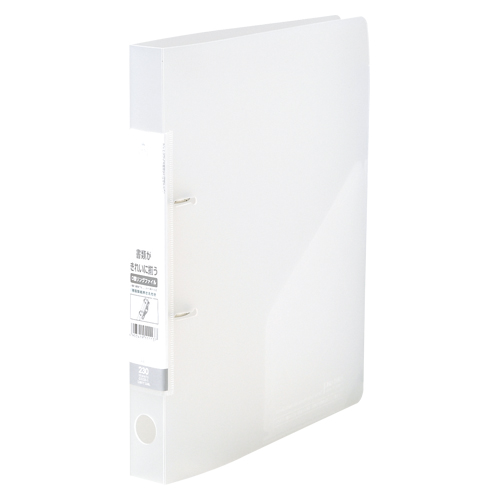 リヒトラブ　Ｇ２２２０－１　Ｄリングファイル　Ａ４Ｓ　２穴　クリヤー