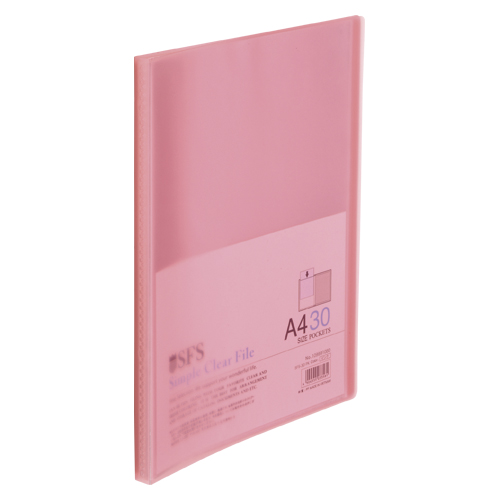 たんぽぽ　１０９９９１０８０　Ａ４クリアーファイル３０　ピンク