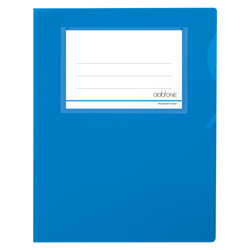 セキセイ　ＡＤ－２４０６－１０　ブルー　ワイド＆ハーフフォルダー　ブルー