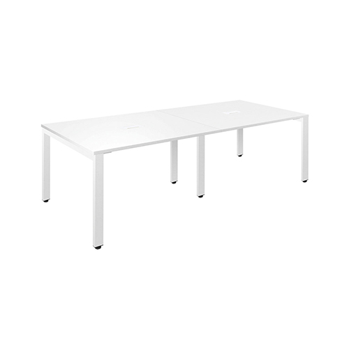 カグクロ　ＦＡＤ－２４１２－ＷＨ　フリーアドレス用テーブルＷ２４００ホワイ