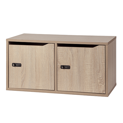 アスカ　ＳＢ９７０　組立式木製収納ボックスワイド