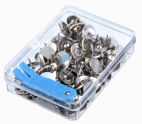 ベロス　ＳＢ－１０２　二重画鋲　ニッケル　６０本