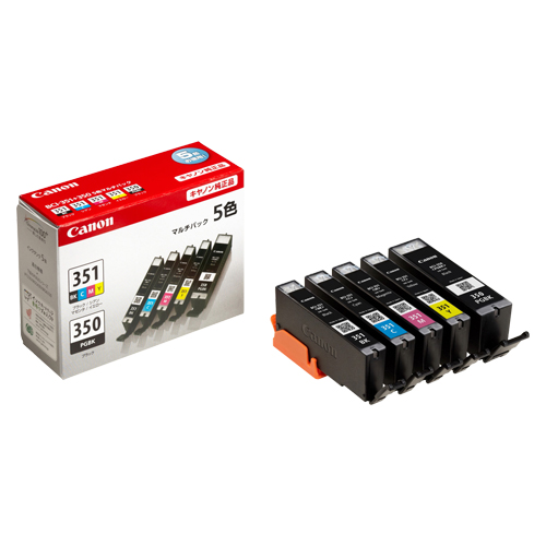 キヤノン　ＢＣＩ－３５１＋３５０／５ＭＰ　インクタンクＢＣＩ－３５１＋３５０／５Ｍ