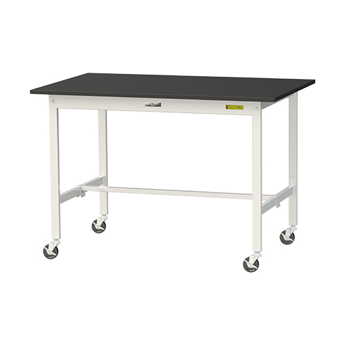 山金　ＳＬＫＣ－１２７５－ＢＫＷ　実験用ラボテーブル　ケミテクト天板移動式