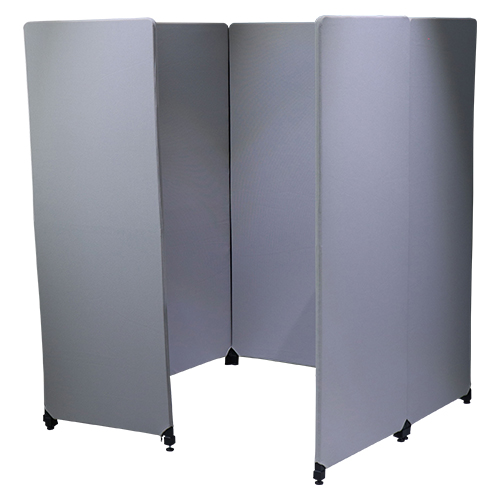 林製作所　ＹＳ－Ｑ７ＬＧ　ＺＩＰＬＩＮＫパーティション７連結吸音