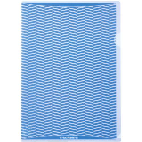 ヒサゴ　ＯＰ２４６２　抗菌トリック！クリアフォルダＡ４ライトブ