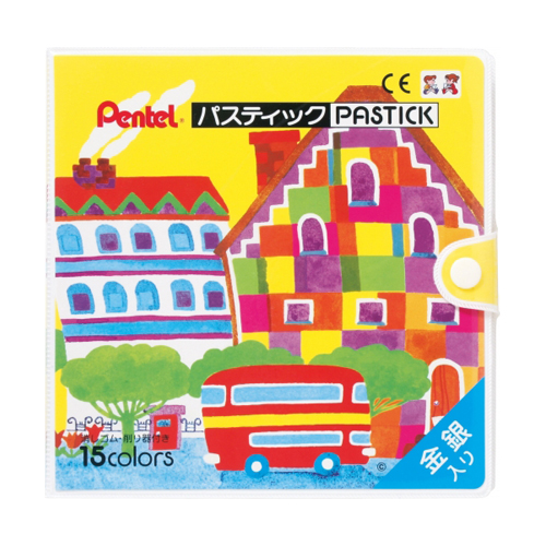 ぺんてる　ＧＣ１－１５　ぺんてる　パスティック　１５色