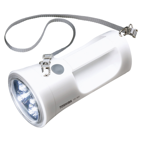 東芝　ＫＦＬ１８００Ｗ　ＬＥＤサーチライト単１形４本用　ホワイト