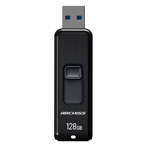 アーキサイト　ＡＳ－１２８ＧＵ３－ＰＳＢ　ＵＳＢ３．２フラッシュメモリ１２８ＧＢ