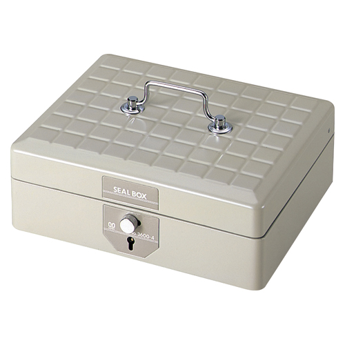 サンビー　３６００－４　スチール印箱　大　３６００－４