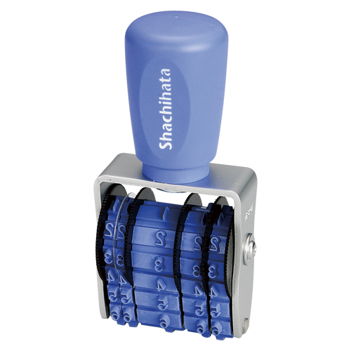 シヤチハタ　ＮＦＢ－４ＴＧ　欧文トビ日付　４号手形用　ゴシック体