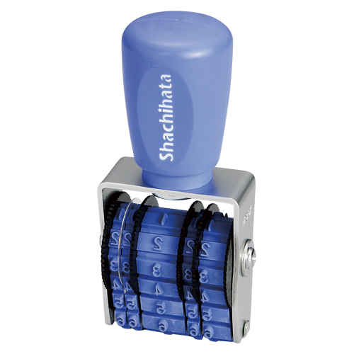 シヤチハタ　ＮＦＢ－５ＫＧ　欧文トビ日付　５号小切手用　ゴシック体