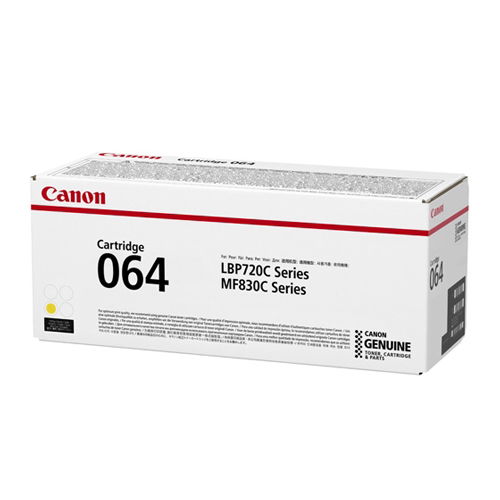 キヤノン　ＣＲＧ－０６４ＹＥＬ　カラーレーザートナー