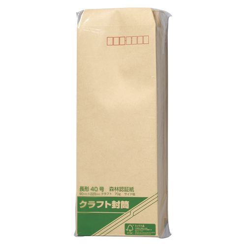 寿堂　５２１　森林認証紙長４０　枠付７０ｇ