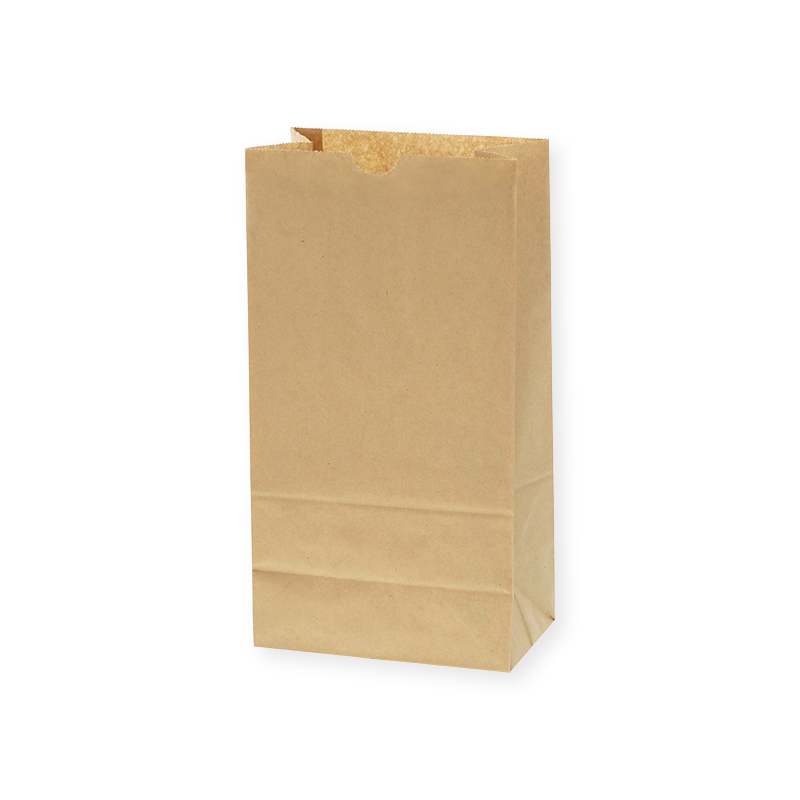 シモジマ　４０１０６００　角底未晒無地袋　ＮＯ　６