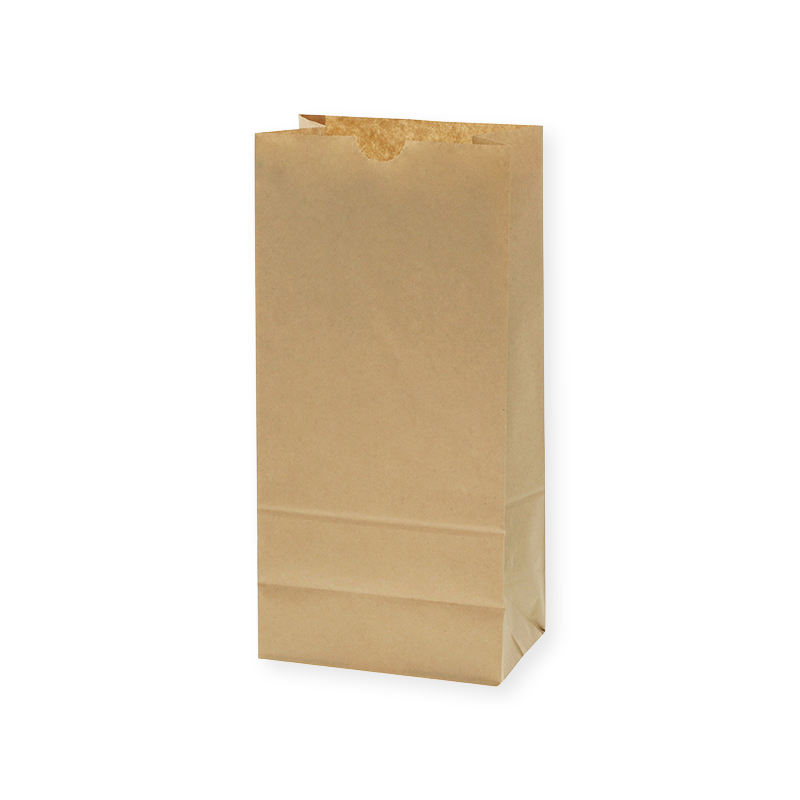 シモジマ　４０１０８００　角底未晒無地袋　ＮＯ　８