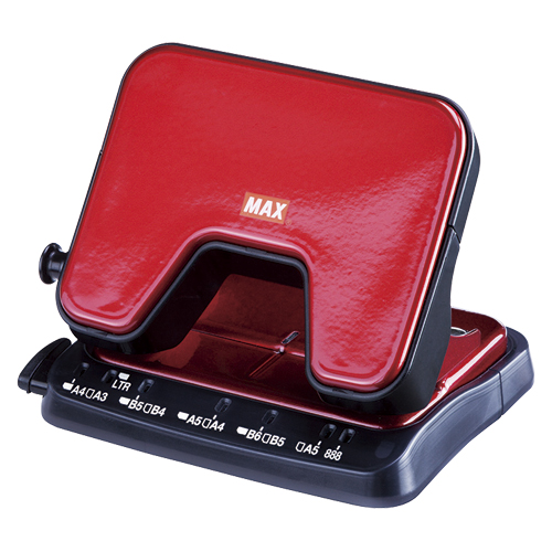 マックス　ＤＰ－２５Ｔ／Ｒ　軽あけパンチ　ＳＣＯＯＶＡ　レッド