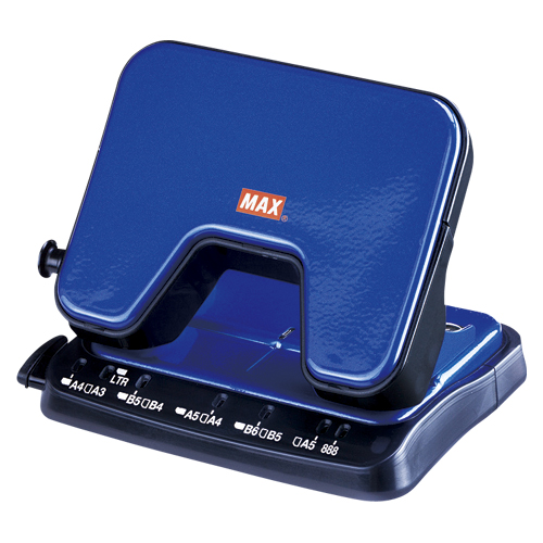 マックス　ＤＰ－２５Ｔ／Ｂ　軽あけパンチ　ＳＣＯＯＶＡ　ブルー