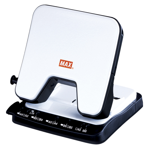 マックス　ＤＰ－３５Ｔ／Ｗ　軽あけパンチ　ＳＣＯＯＶＡ　ホワイト