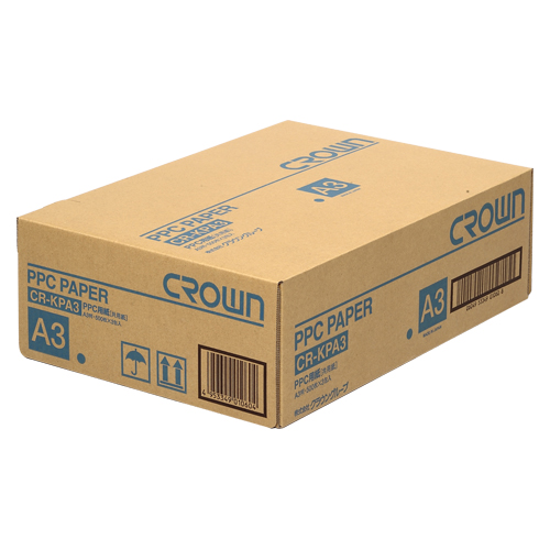 クラウン　ＣＲ－ＫＰＡ３－Ｗ　ＰＰＣ用紙　Ａ３　　【３冊入】