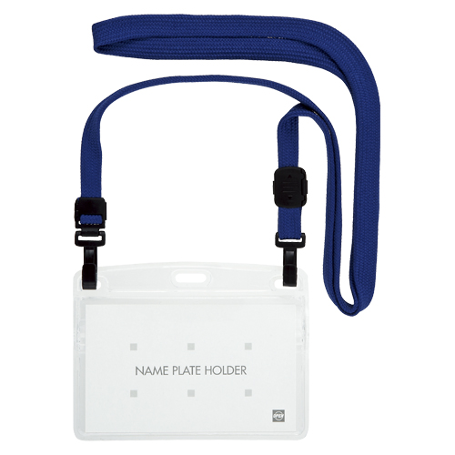 オープン　ＮＬ－１－ＢＵ　吊り下げ名札Ｗフック式　１０枚　青