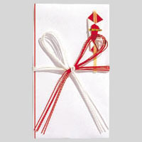 マルアイ　キ－１０６　祝金封　赤白花結