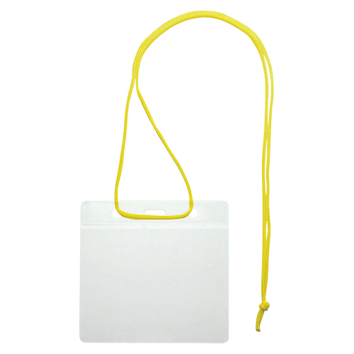 ソニック　ＶＮ－３４３－Ｙ　イベント吊下げ名札　５０枚入　黄