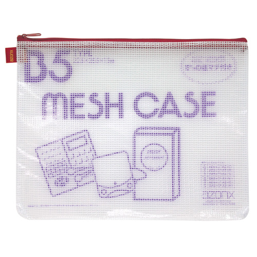 セキセイ　ＡＺ－６５Ｅ－２０　レッド　メッシュケース　エコタイプＢ５　レッド