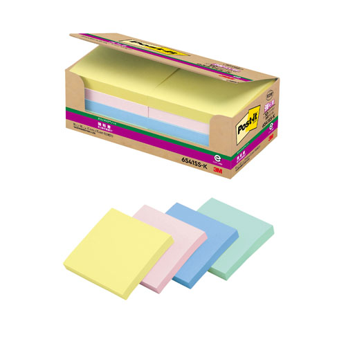 スリーエム　６５４１ＳＳ－Ｋ　ポストイットエコノパック　強粘着ノート
