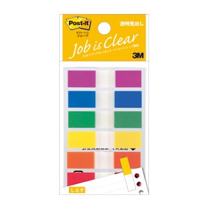スリーエム　６８３ＭＨ　ポストイット　フラッグ透明見出し　フック