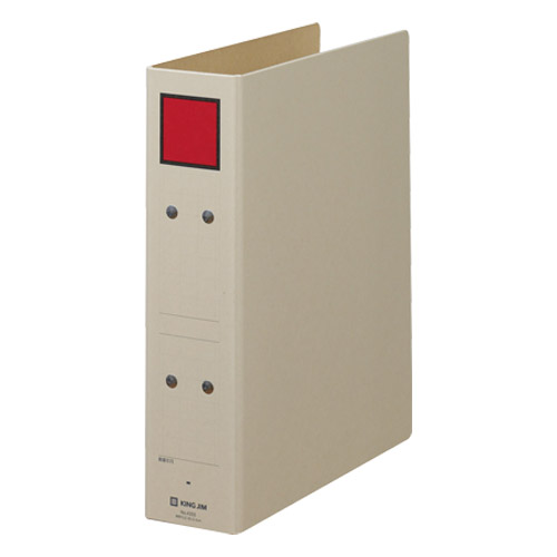 キングジム　４３５５　保存ファイルＢ５－Ｓ　４３５５　赤