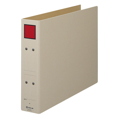キングジム　４３９５Ｅ　保存ファイルＢ４ヨコ型　４３９５　赤