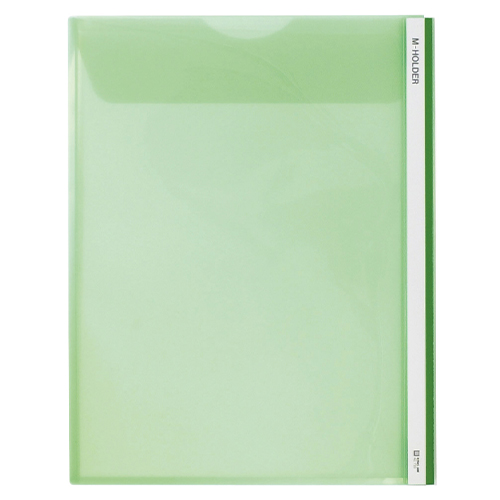 キングジム　７３３－Ｇ　Ｍホルダー（Ｓ型）　緑