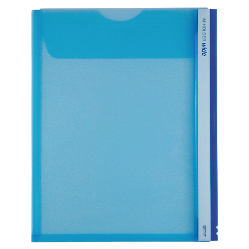 キングジム　７３３Ｗ－Ｂ　Ｍホルダー（Ｓ型）　青