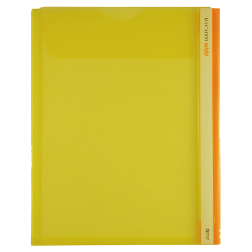 キングジム　７３３Ｗ－Ｙ　Ｍホルダー（Ｓ型）　黄