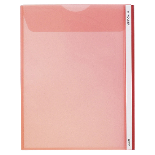 キングジム　７３３－Ｒ　Ｍホルダー（Ｓ型）　赤