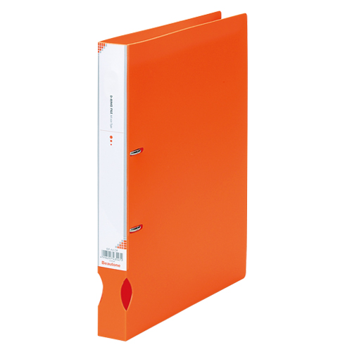 ビュートン　ＩＤＦ－Ａ４－ＯＲ　Ｄ－リングファイル　オレンジ