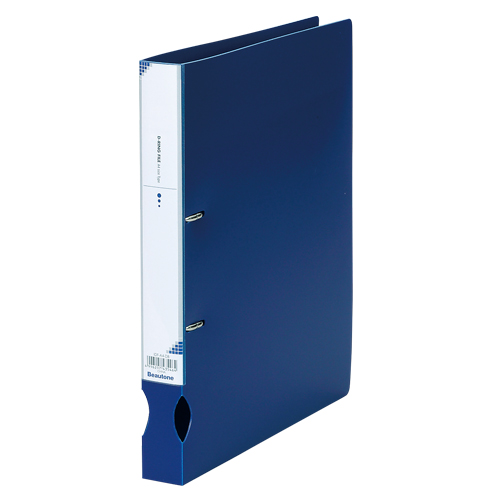 ビュートン　ＩＤＦ－Ａ４－ＤＢ　Ｄ－リングファイル　ダークブルー