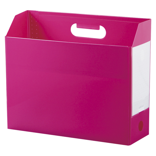 セキセイ　ＡＤ－２６５１－２１　アドワンボックスファイル　Ａ４横　ピンク