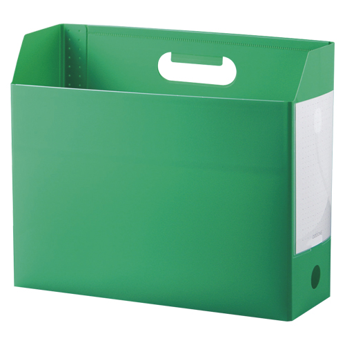 セキセイ　ＡＤ－２６５１－３０　アドワンボックスファイル　Ａ４横グリーン